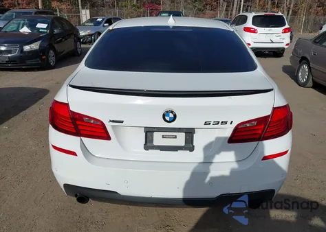 2013 BMW 535I xDrive from USA, damaged, VIN WBAFU7C52DDU74817